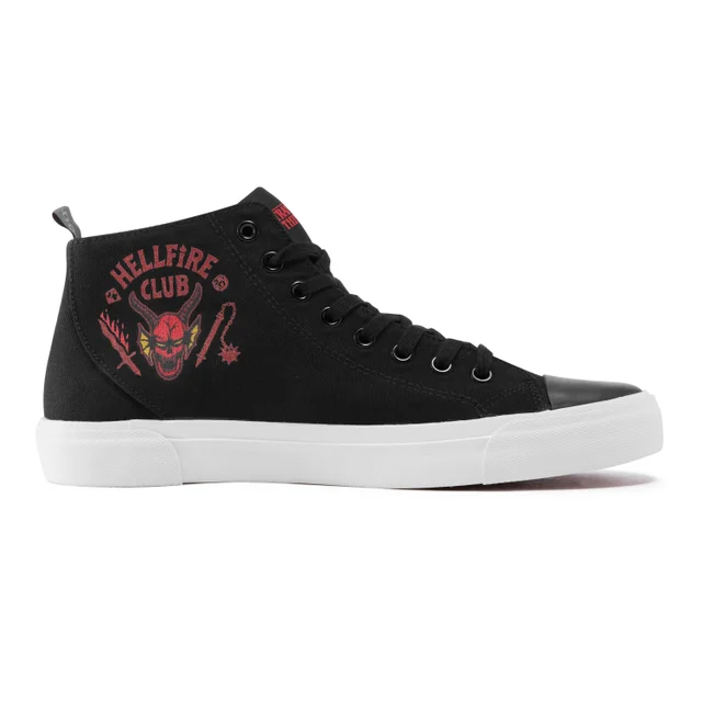Akedo x Stranger Things Hellfire Club High Top - Black