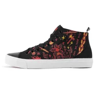 Akedo x Stranger Things Hellfire Club High Top - Black