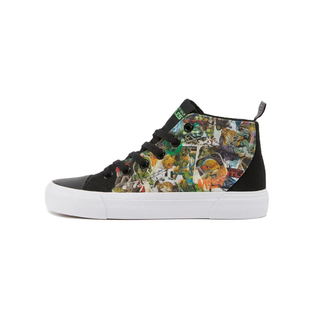 Akedo x TMNT Comics Kids' High Top - Black