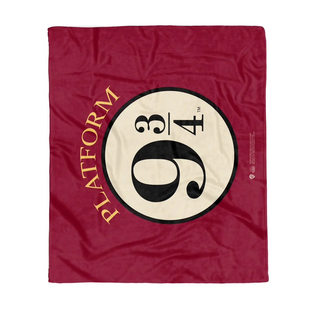 Harry Potter Platform 9 3/4 Fleece Blanket - M Image 1