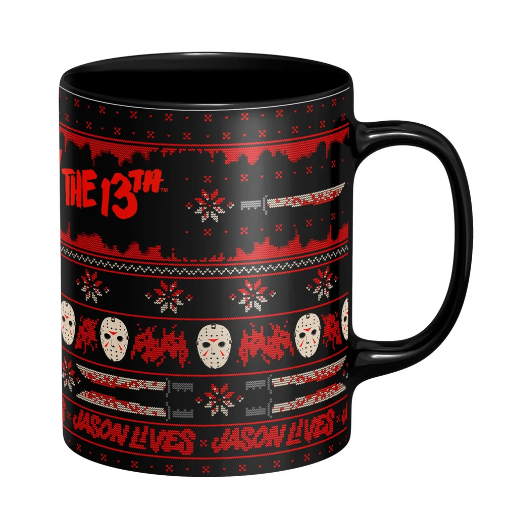 Friday the 13th Jason Lives Mug - Black Image 1