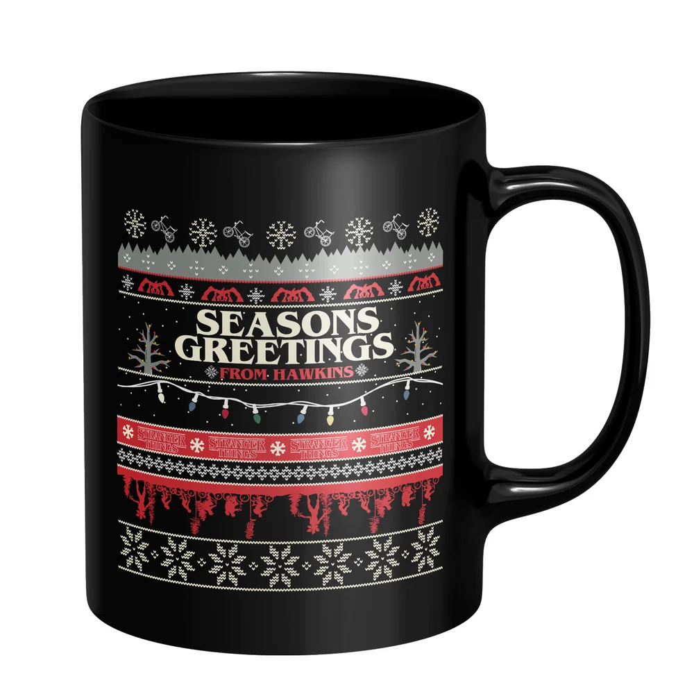Stranger Things Eddie Munson Wanted Mug - Black Image 1