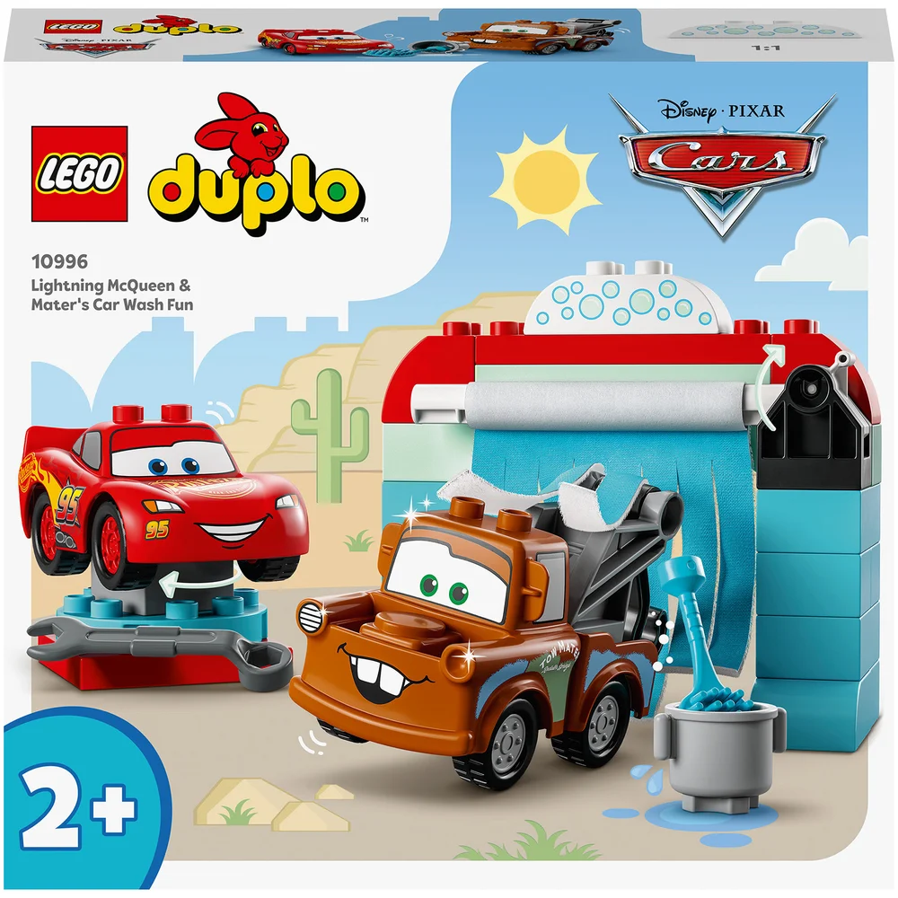 LEGO DUPLO: Disney Lightning McQueen & Mater's Car Wash Fun (10996) Image 1