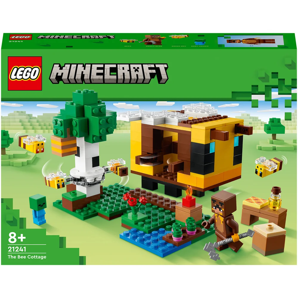 LEGO Minecraft: The Bee Cottage Toy House with Animals (21241) Image 1