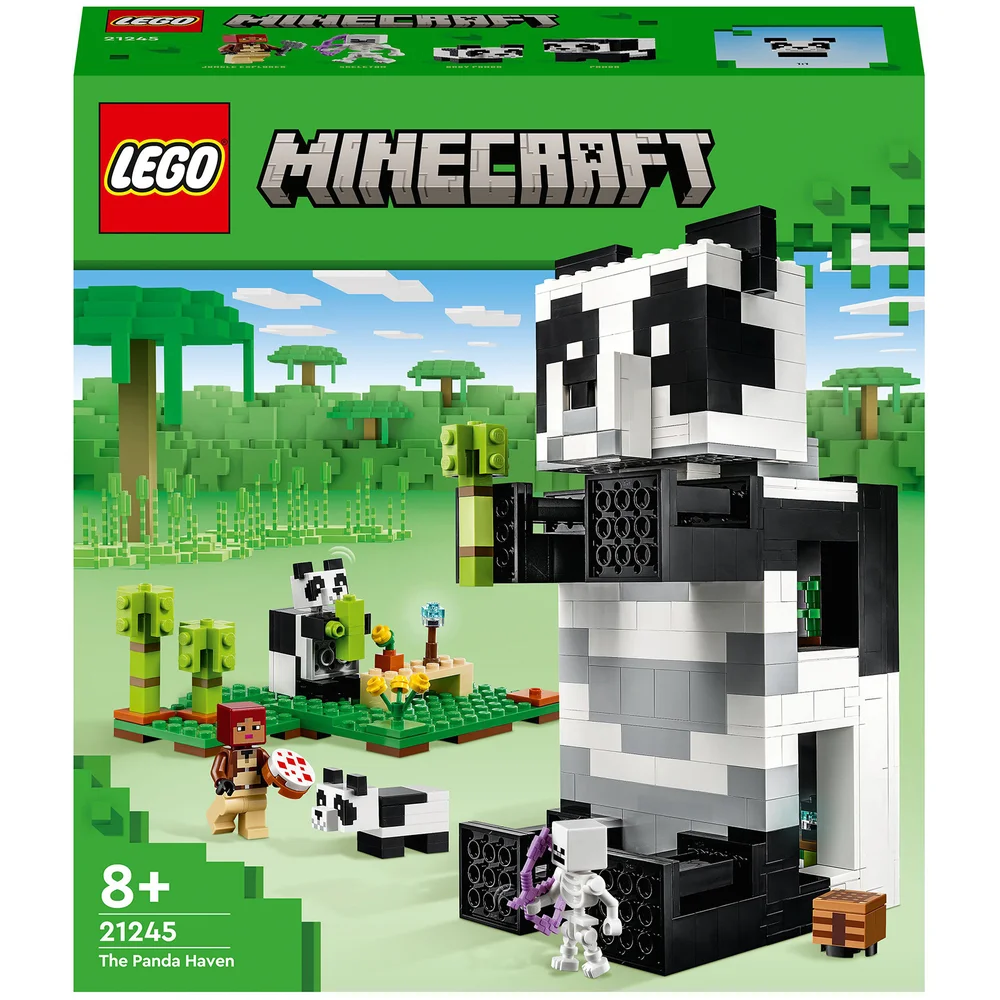 LEGO Minecraft: The Panda Haven Toy House with Animals (21245) Image 1