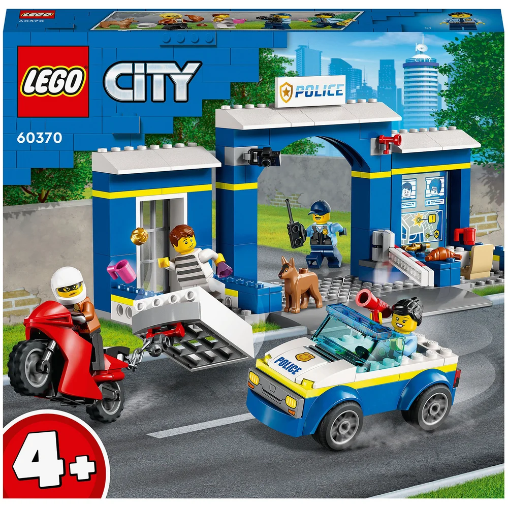 LEGO City: Police Station Chase Set with Police Car Toy (60370) Image 1