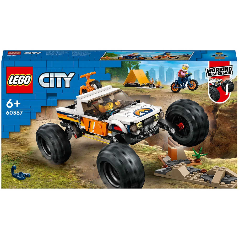 LEGO City: 4x4 Off-Roader Adventures Monster Truck Toy (60387) Image 1