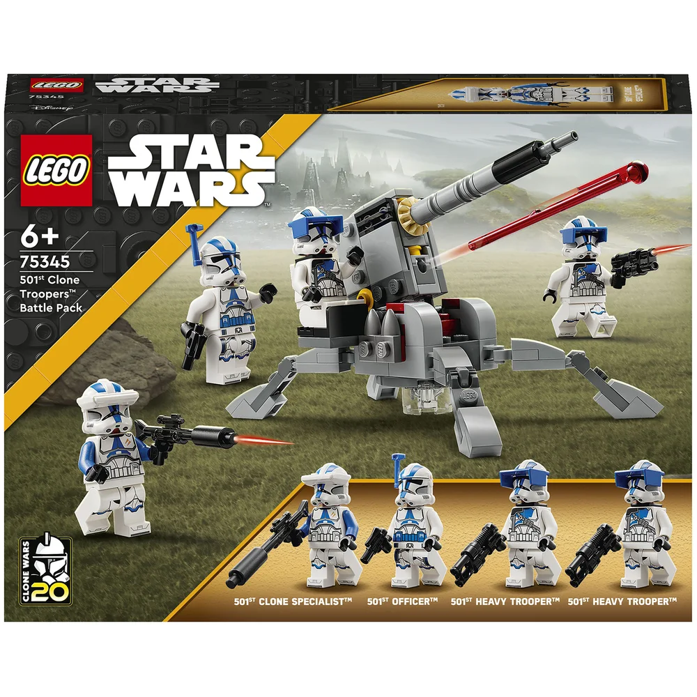 LEGO Star Wars 501st Clone Troopers Battle Pack Set (75345) Image 1