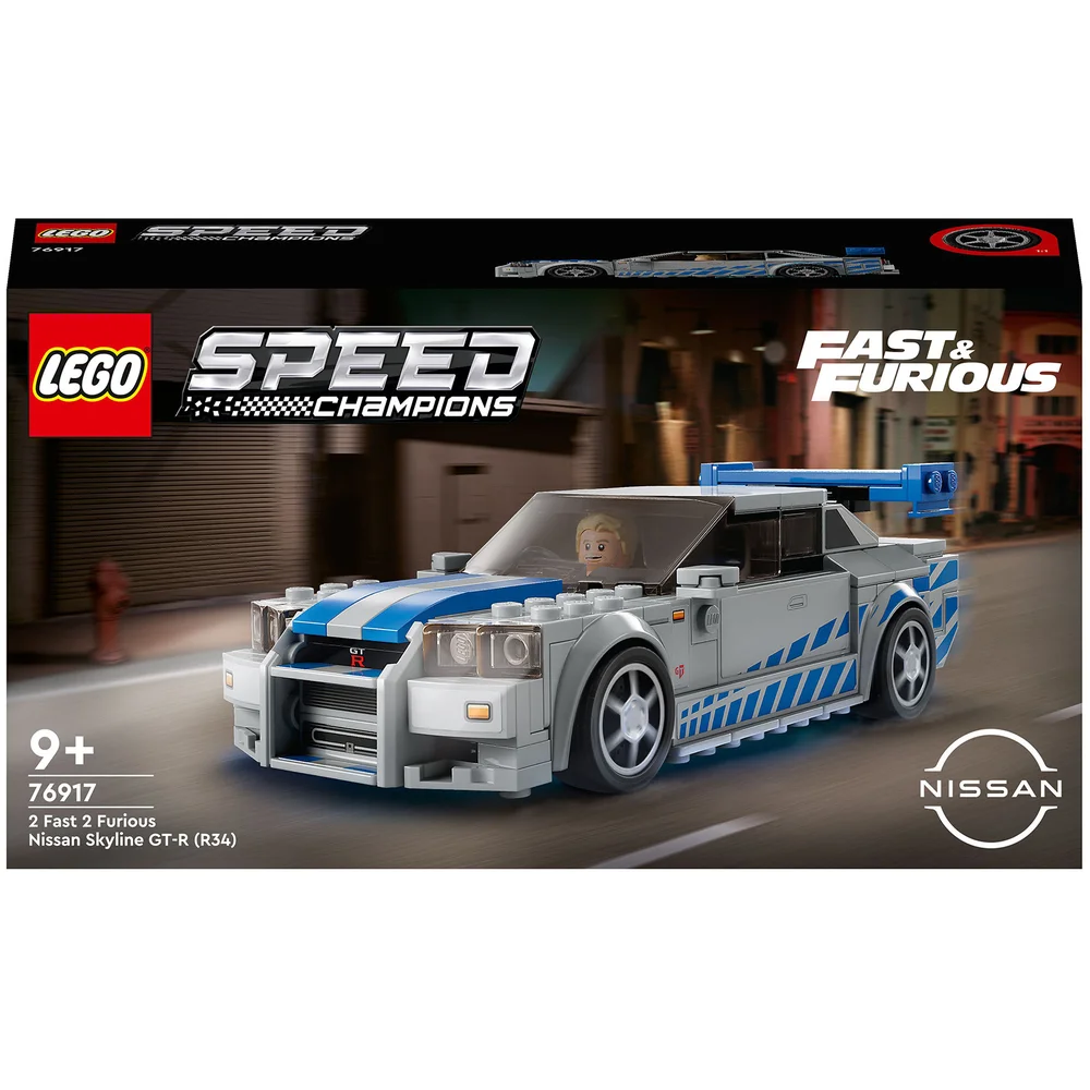 LEGO Speed Champions: 2 Fast 2 Furious Nissan Skyline GT-R (R34) (76917) Image 1