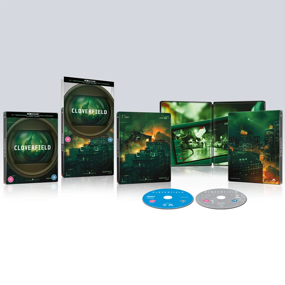 Cloverfield Zavvi Exclusive 15th Anniversary Limited Edition 4K Ultra HD Steelbook (includes Blu-ray) Image 1
