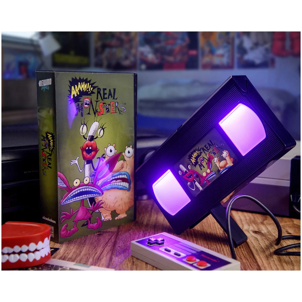 Rewind Lights: Aaahh!! Real Monsters VHS Light Image 1