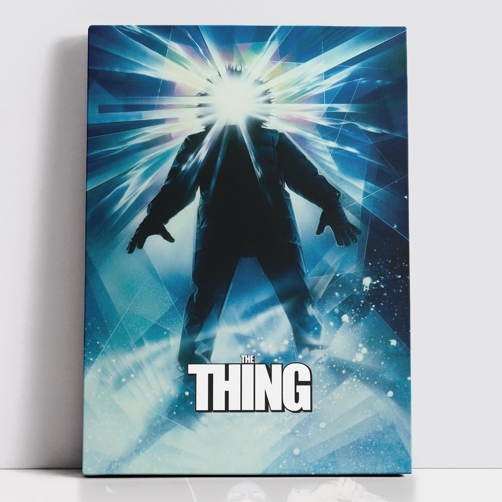 Decorsome x The Thing Classic Poster Rectangular Canvas - 12x18 inch Image 1