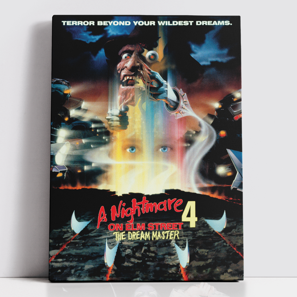 Decorsome x A Nightmare On Elm Street Dream Master Rectangular Canvas - 12x18 inch Image 1