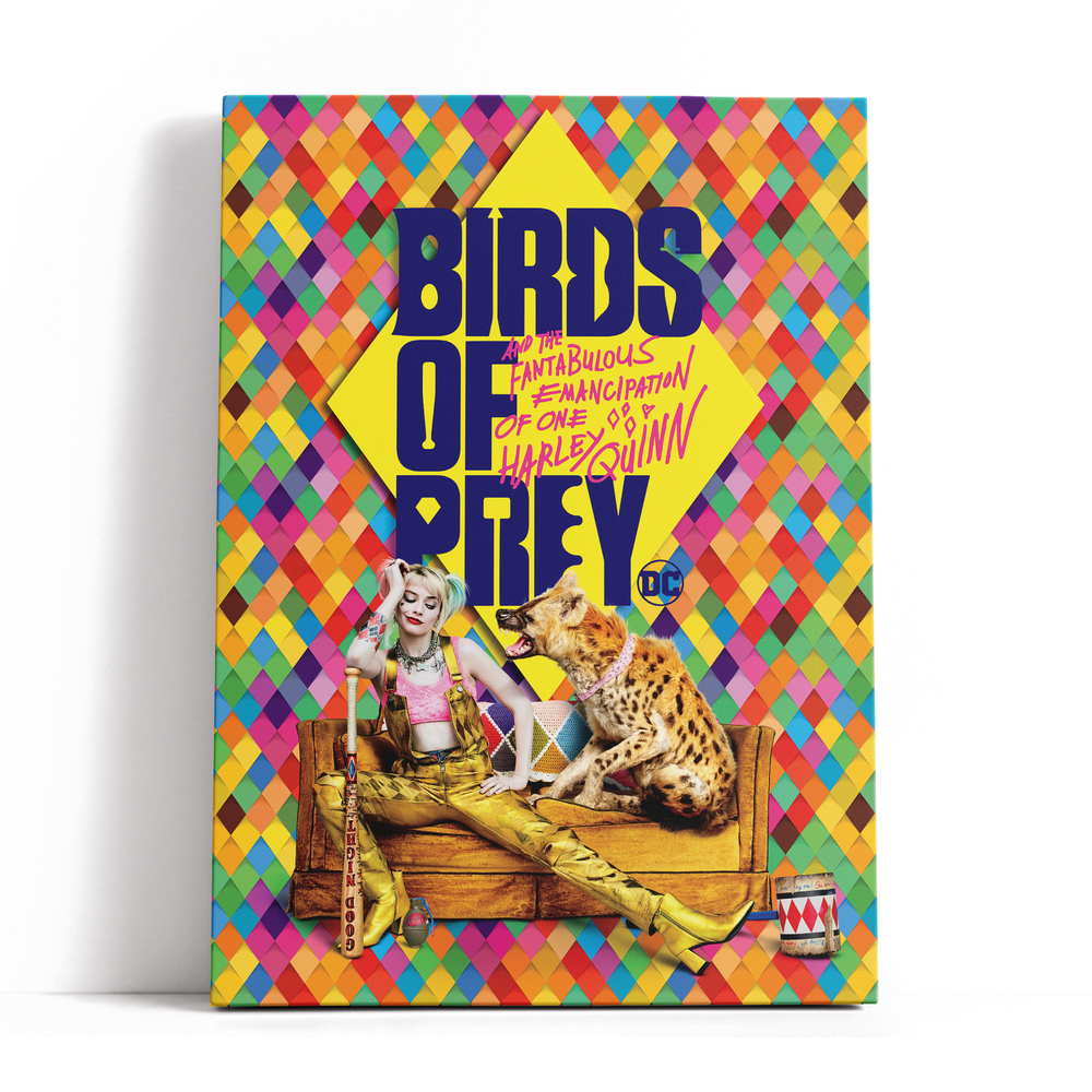 Decorsome x Birds Of Prey Diamond Rectangular Canvas - 12x18 inch Image 1