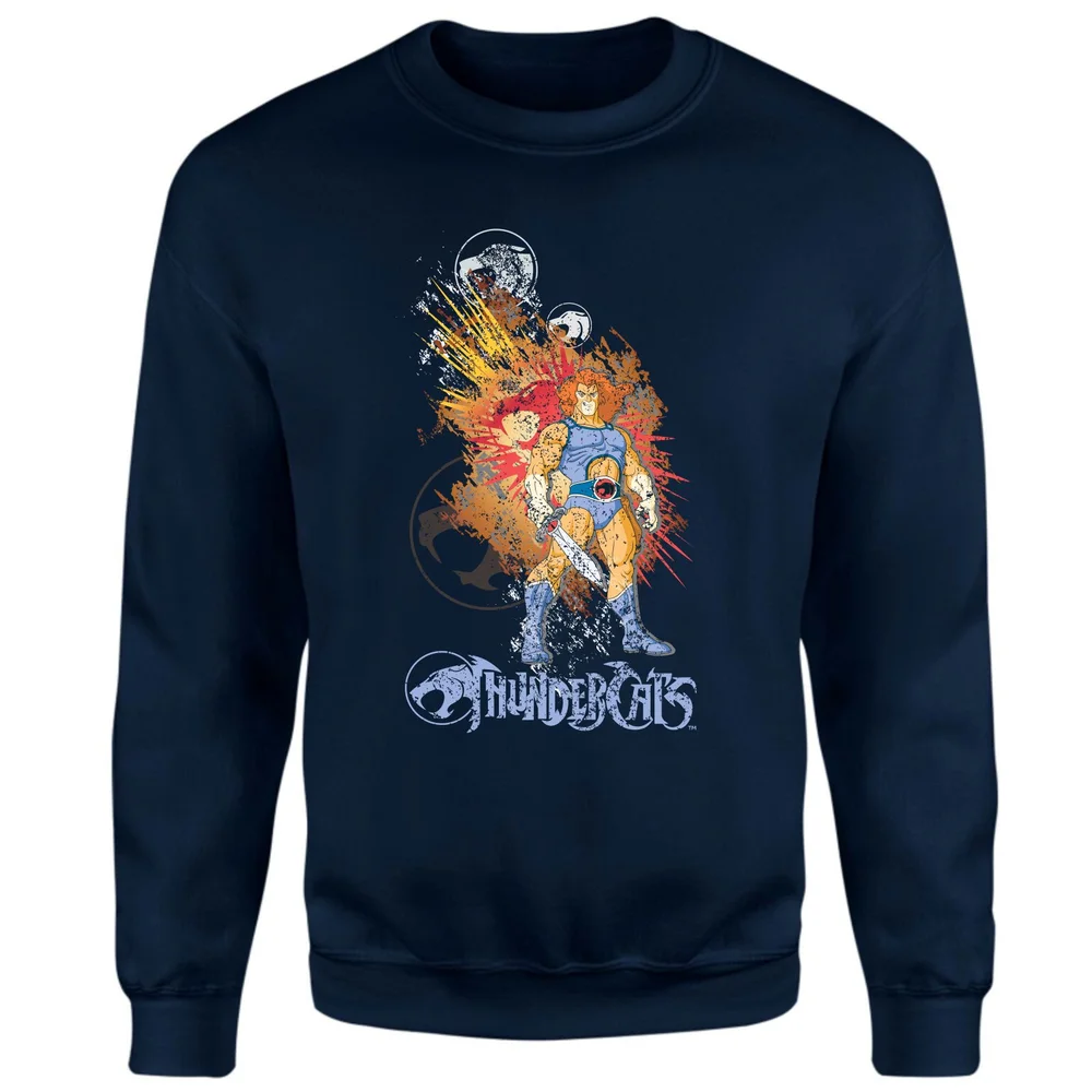 Thundercats Lion-O Hero Sweatshirt - Navy - XS Image 1