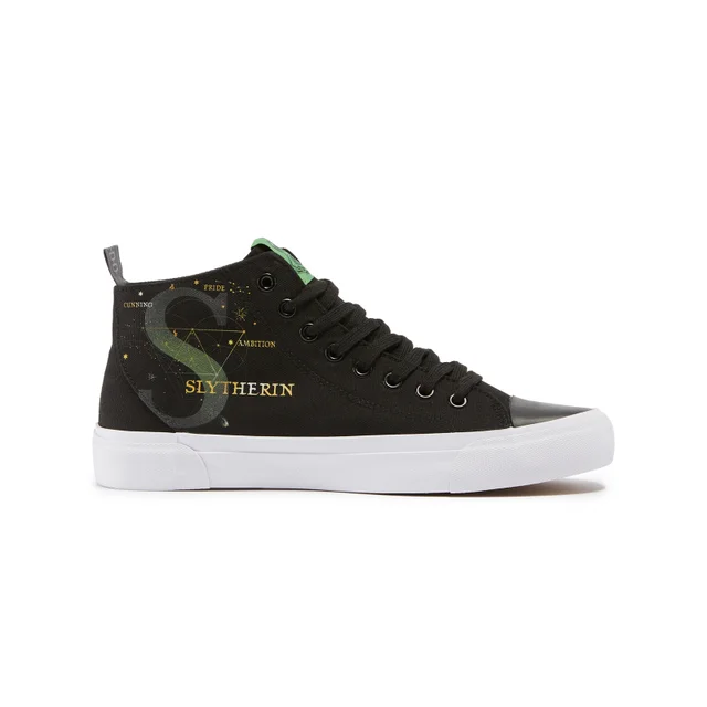Akedo x Harry Potter Houses Slytherin High Top - Black