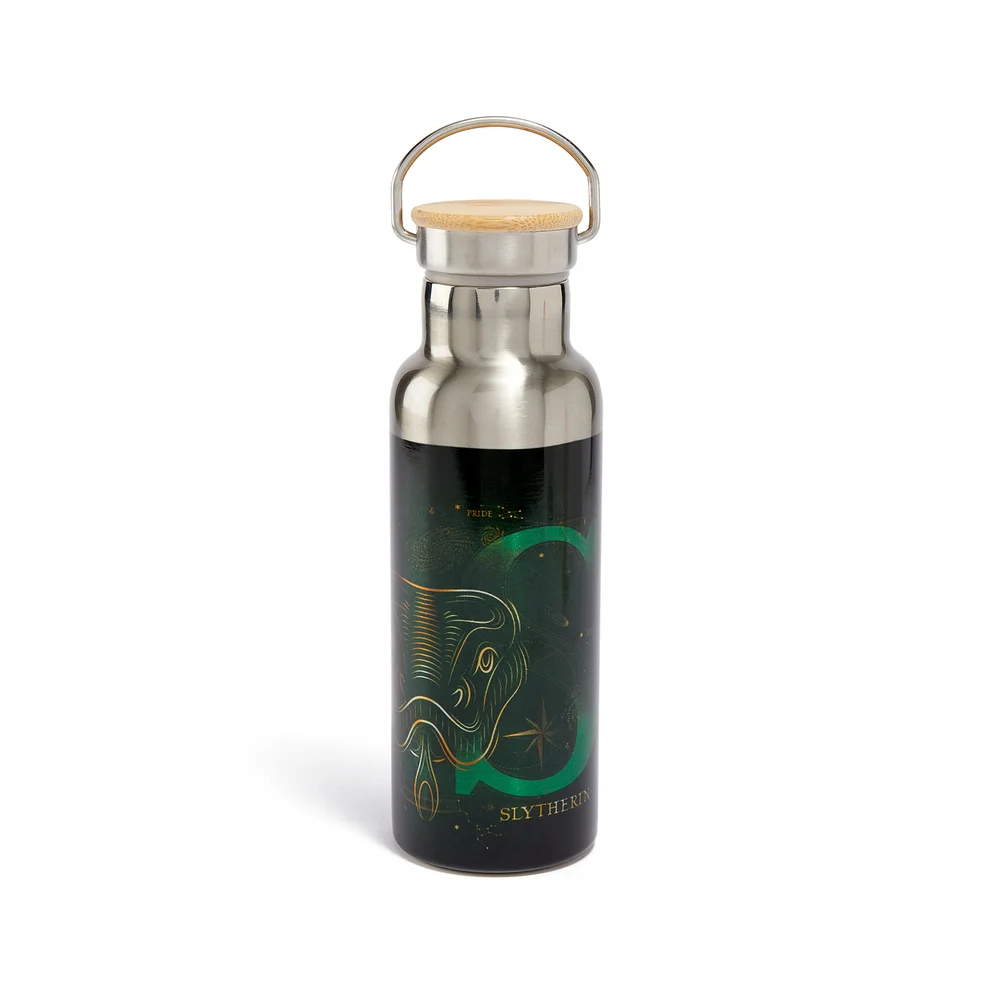 Akedo x Harry Potter Houses Slytherin Water Bottle Image 1