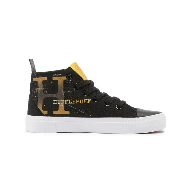 Akedo x Harry Potter Houses Hufflepuff Kids' High Top - Black