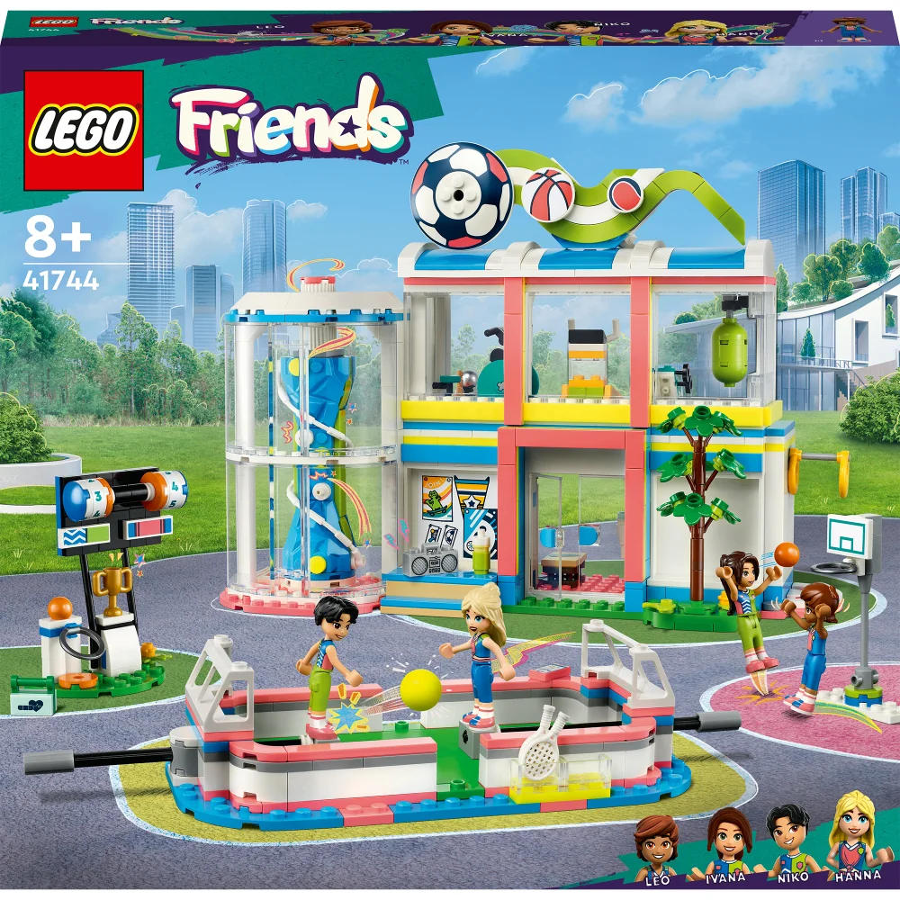LEGO Friends: Sports Centre Set with 3 Games To Play (41744) Image 1