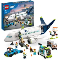 LEGO City Passenger Aeroplane Toy & 4 Airport Vehicles 60367