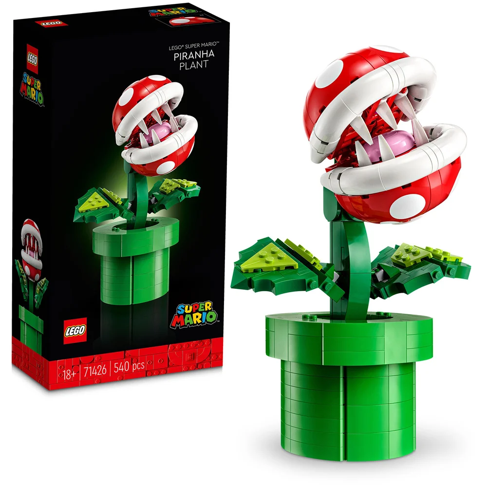 LEGO Super Mario Piranha Plant Figure Set for Adults 71426 Image 1