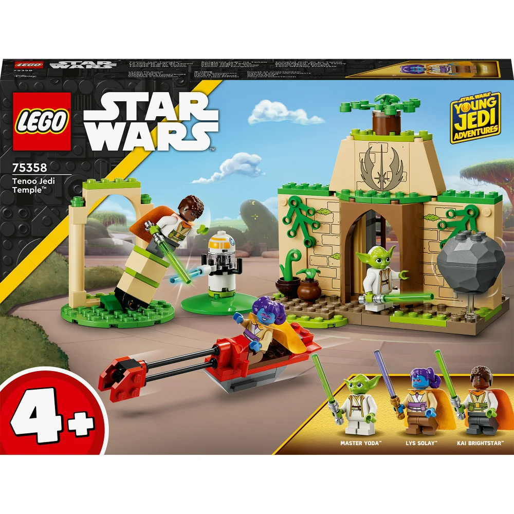 LEGO Star Wars: Tenoo Jedi Temple 4+ Set with Yoda (75358) Image 1