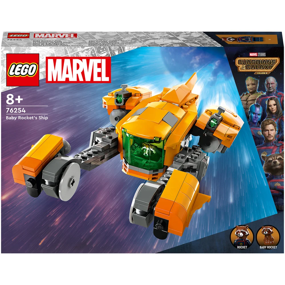 LEGO Marvel: Baby Rocket's Ship Guardians of the Galaxy (76254) Image 1