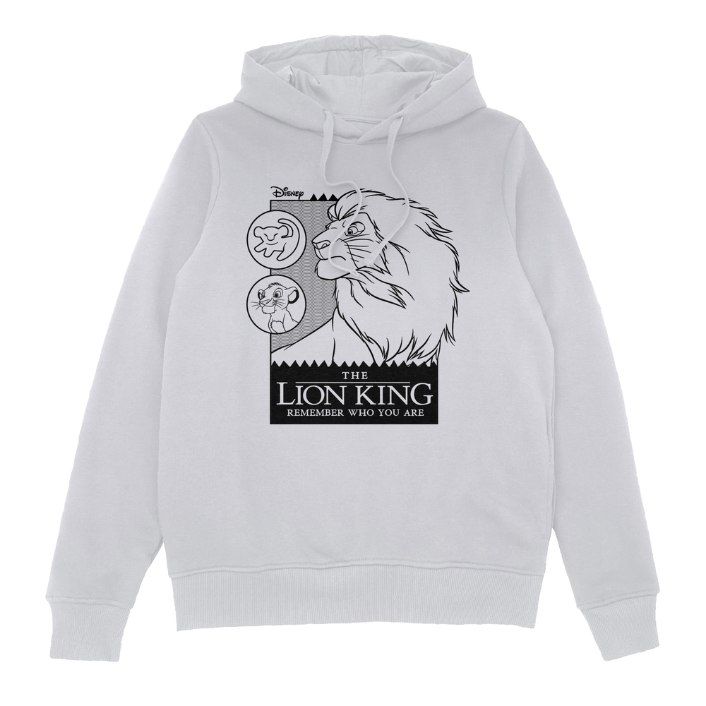 Lion King Remember Who You Are Kids' Hoodie - White - 5-6 Years - White Image 1