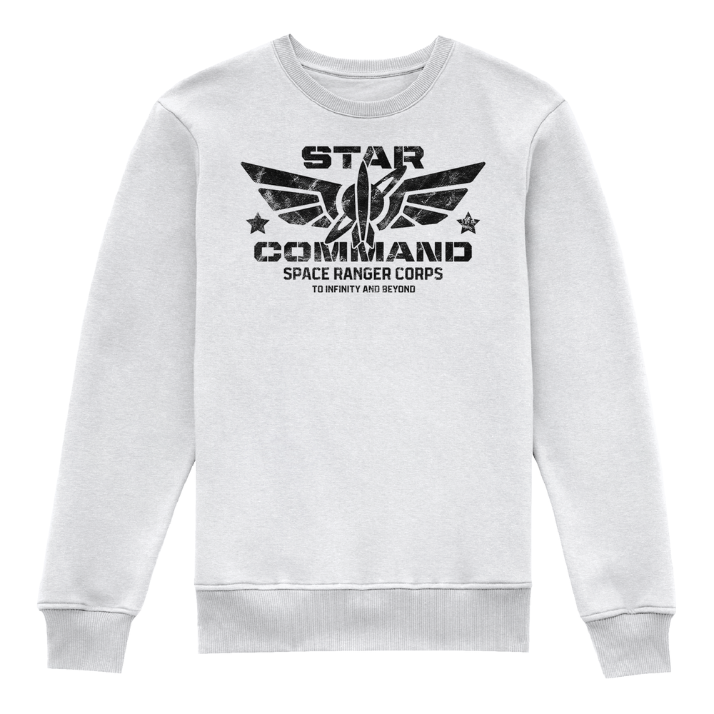 Toy Story Star Command Space Ranger Kids' Sweatshirt - White - 3-4 Years - White Image 1