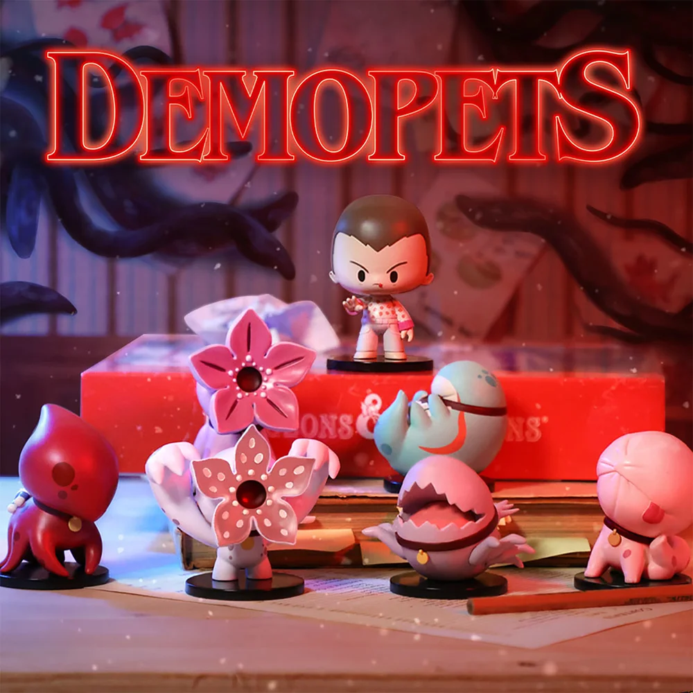 Mighty Jaxx Stranger Things Demopets Blind Box (Tray - 6pcs) Image 1