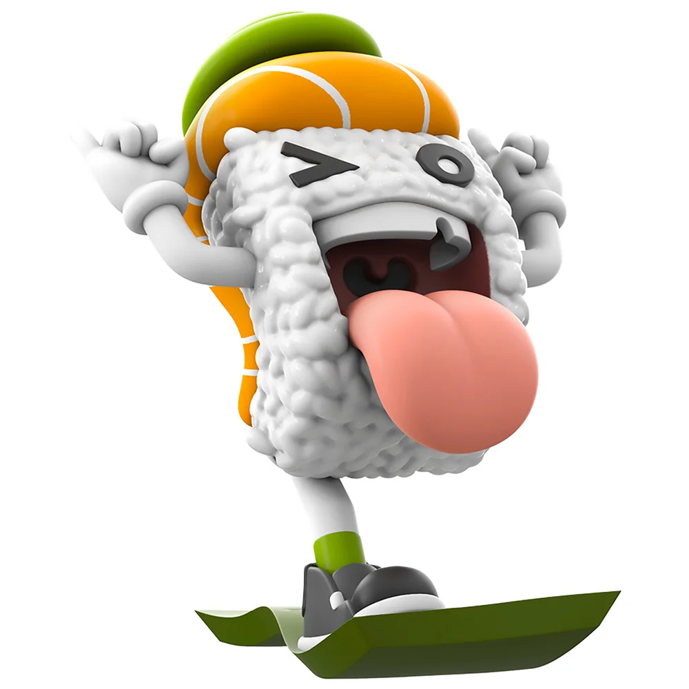 Mighty Jaxx Rock On! Sushi By Mankeeboi Figure Image 1