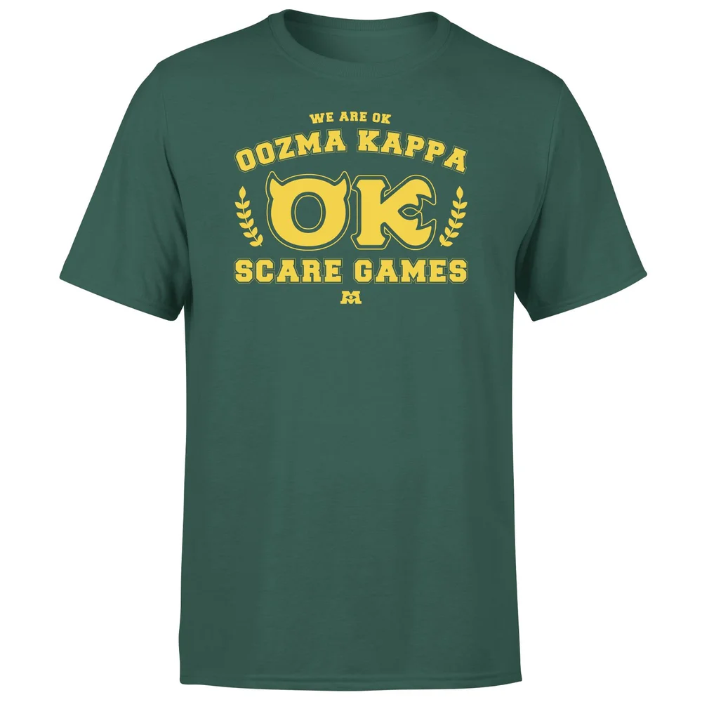Monsters Inc. Oozma Kappa Scare Games Men's T-Shirt - Green - S Image 1