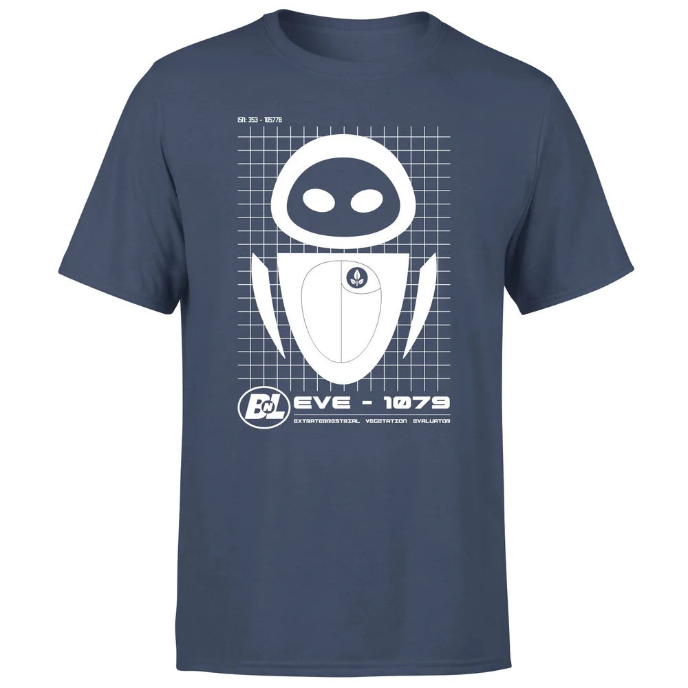 Wall-E Eve Schematic Men's T-Shirt - Navy - S Image 1