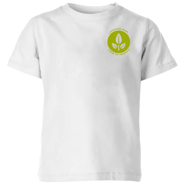 Wall-E Looking For Life On Earth Kids' T-Shirt - White