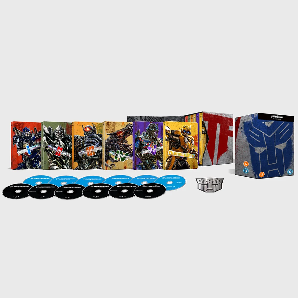 Transformers 6-Movie 4K Ultra HD Steelbook Collection Image 1