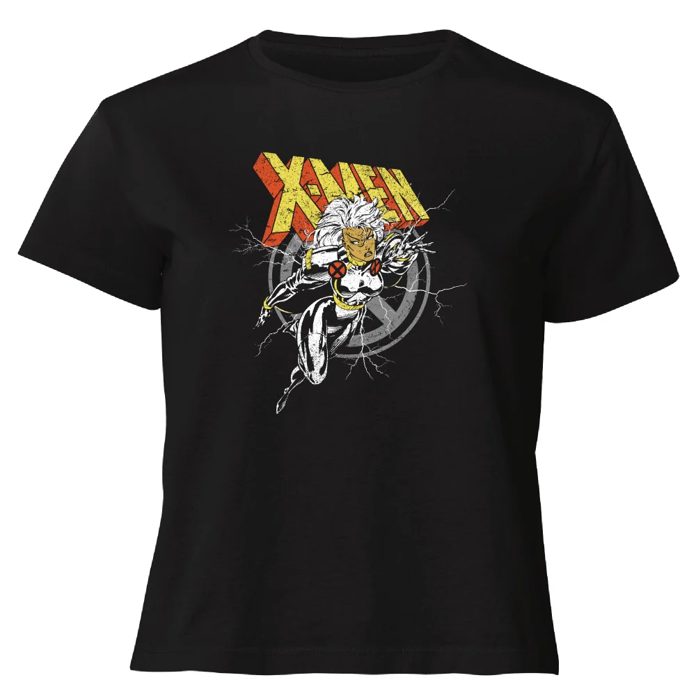 X-Men Storm Women's Cropped T-Shirt - Black - XS Image 1
