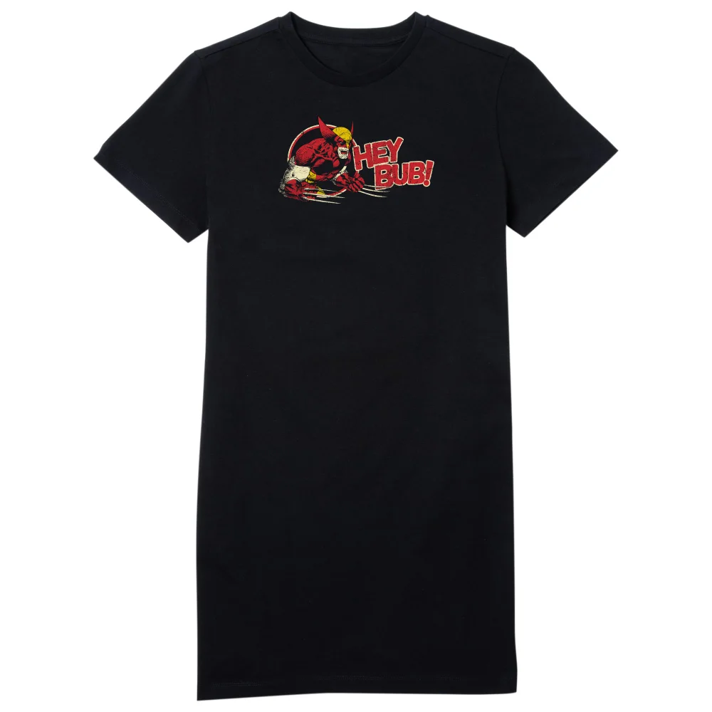 X-Men Hey Bub! Women's T-Shirt Dress - Black - L Image 1