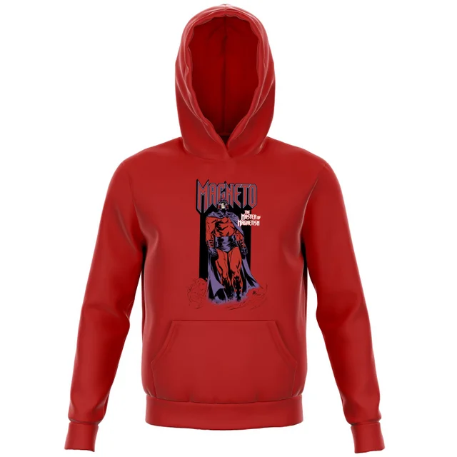 X-Men Magneto Master Of Magnetism Kids' Hoodie - Red