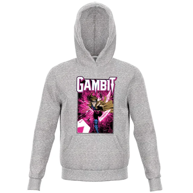 X-Men Gambit Kids' Hoodie - Grey