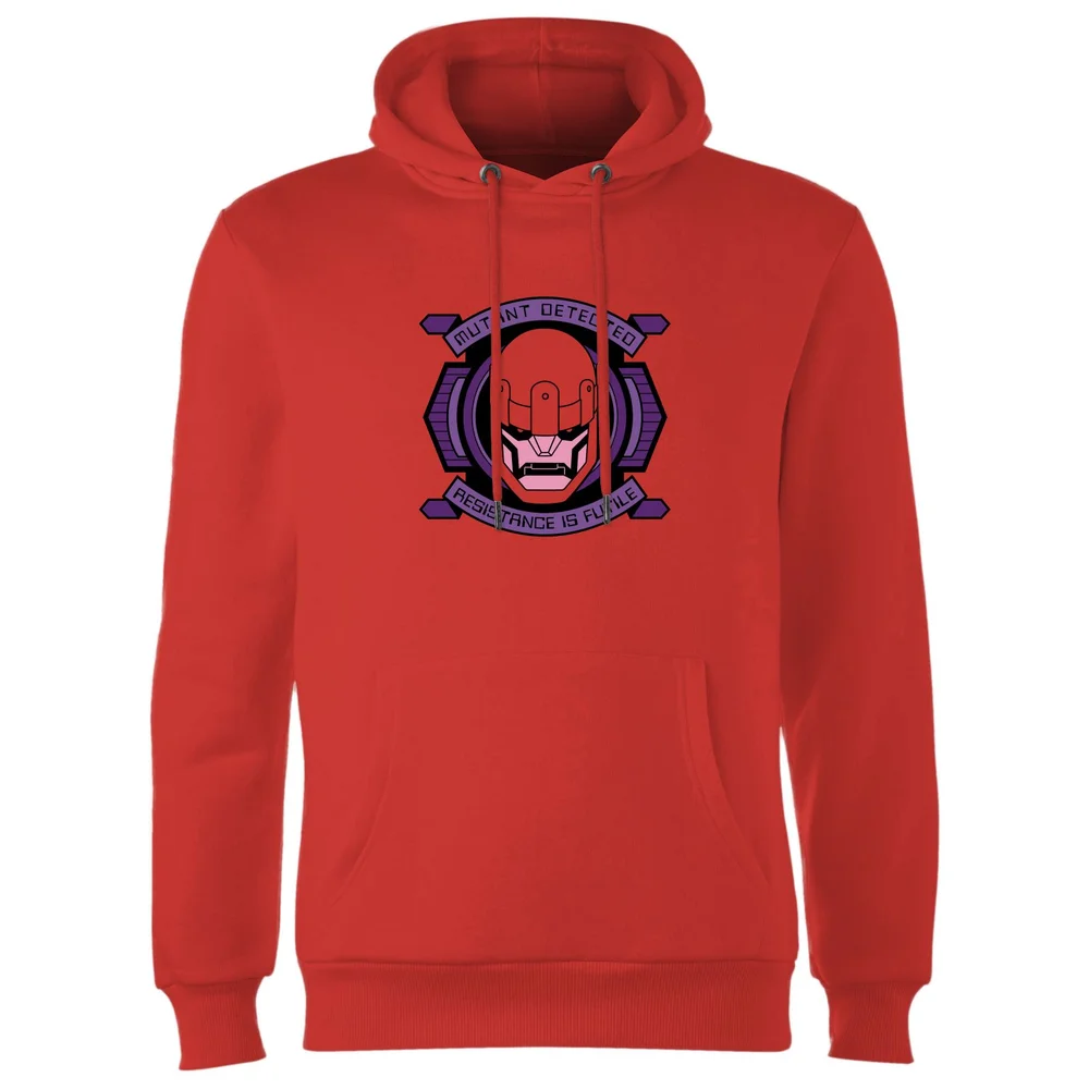 X-Men Sentinel Attack Hoodie - Red - S - Red Image 1