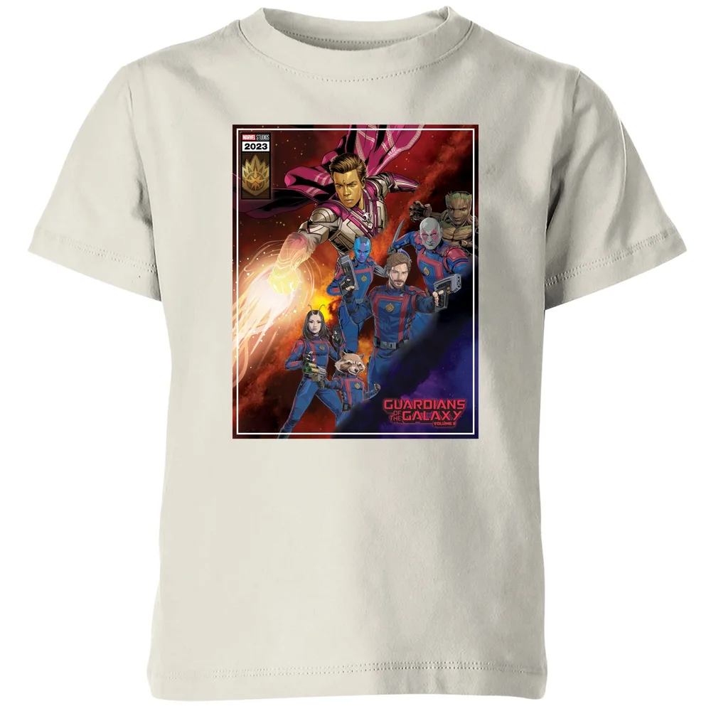 Guardians of the Galaxy Adam Warlock Comic Kids' T-Shirt - Cream - 3-4 Years Image 1