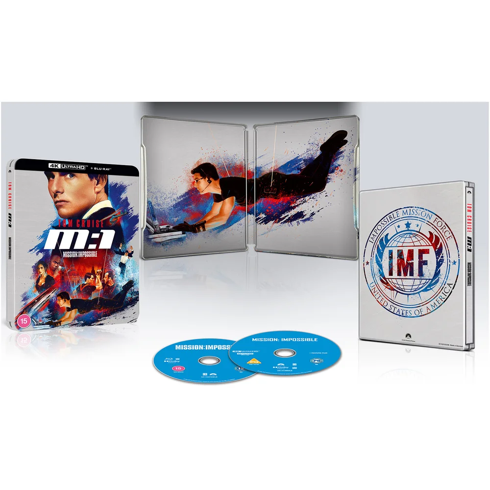 Mission Impossible 4K Ultra HD Steelbook (includes Blu-ray) Image 1