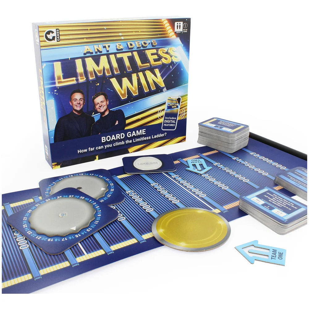 Ant & Dec's Limitless Win Board Game Image 1