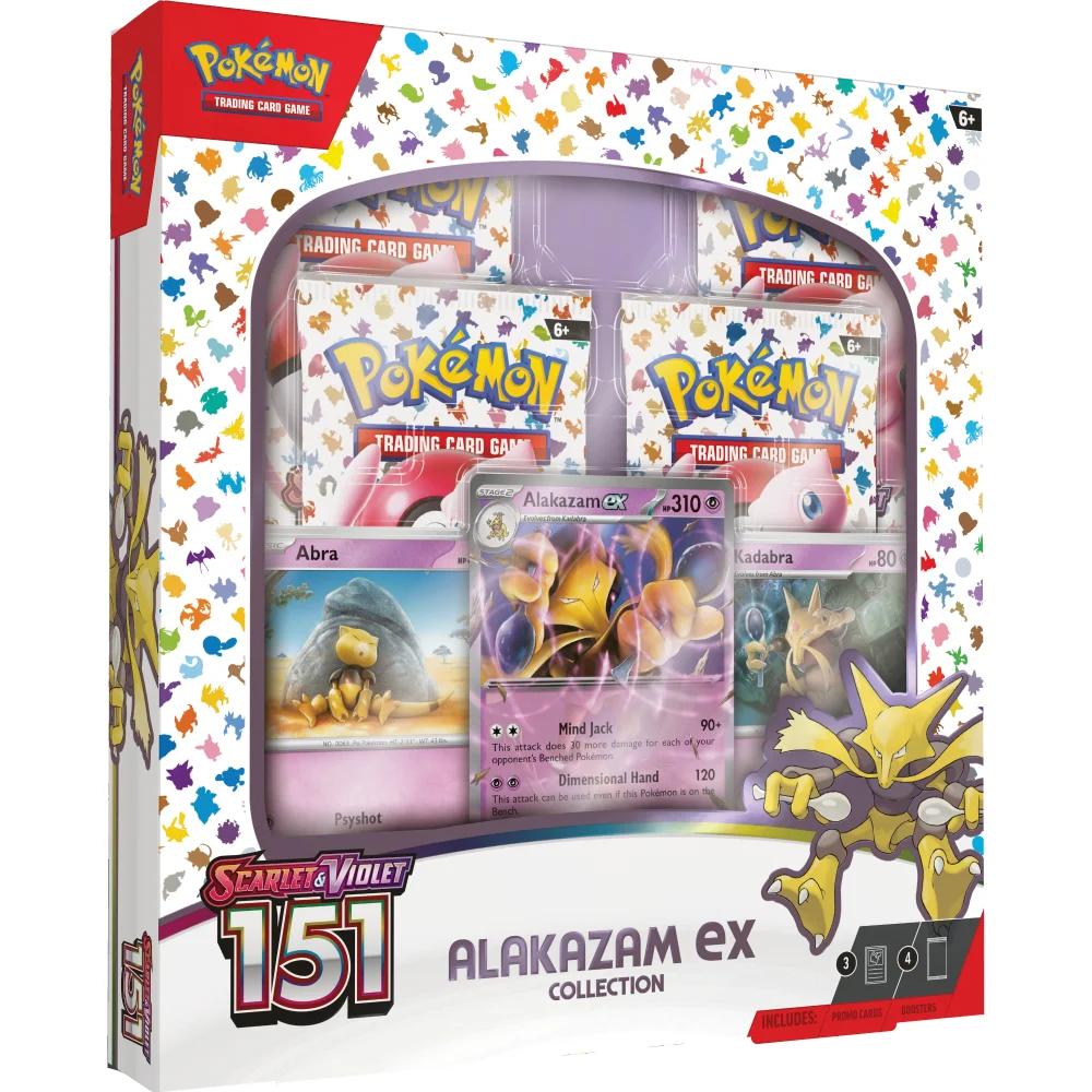 Pokemon TCG: Scarlet & Violet 3.5: 151 – Alakazam ex Collection Image 1