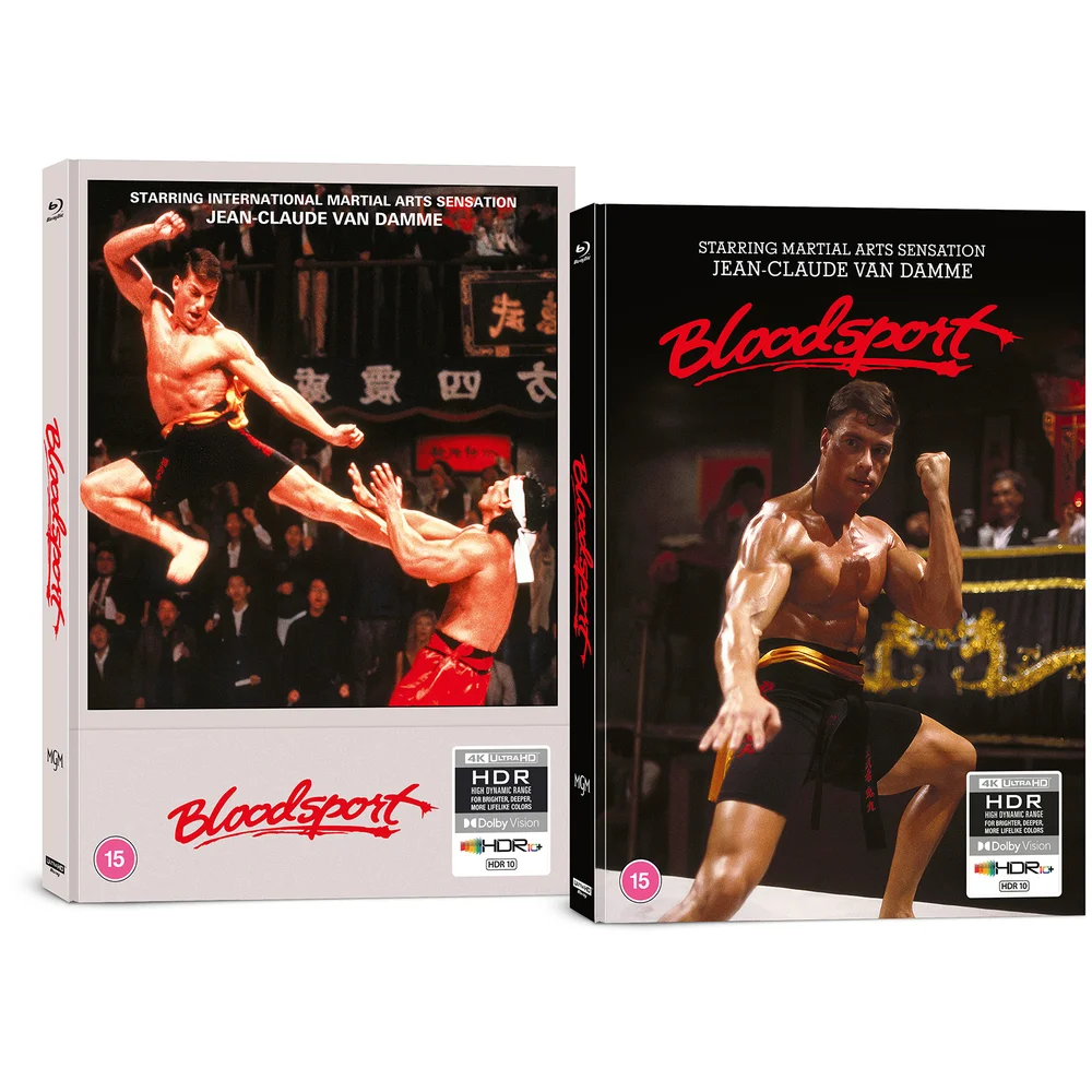 Bloodsport Limited Collectors Edition 4K Ultra HD Mediabook Artwork A (includes Blu-ray) Image 1