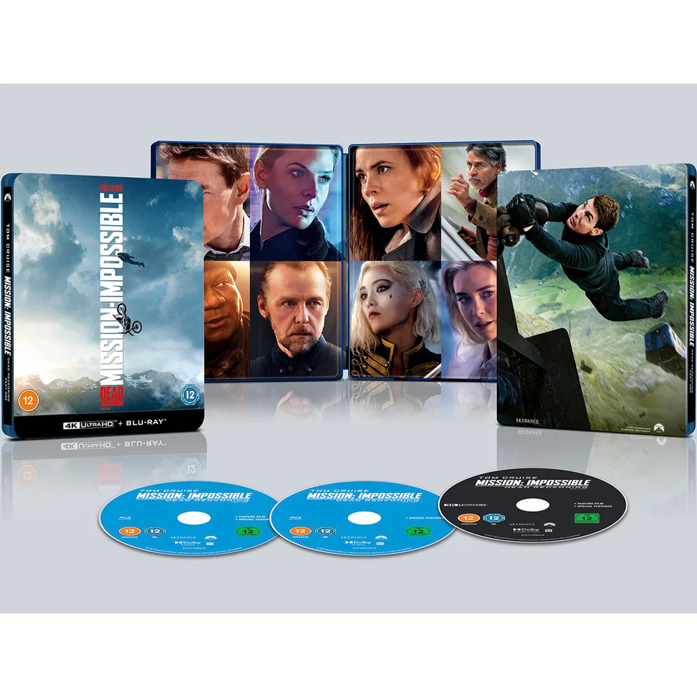 MISSION: IMPOSSIBLE DEAD RECKONING BIKE JUMP EDITION 4K ULTRA HD STEELBOOK (INCLUDES BLU-RAY) Image 1