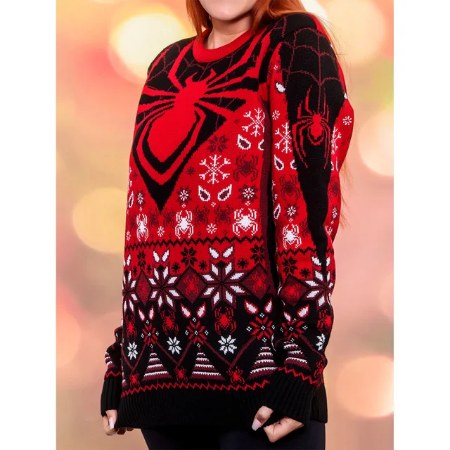 Spider Man Miles Morales Christmas Jumper