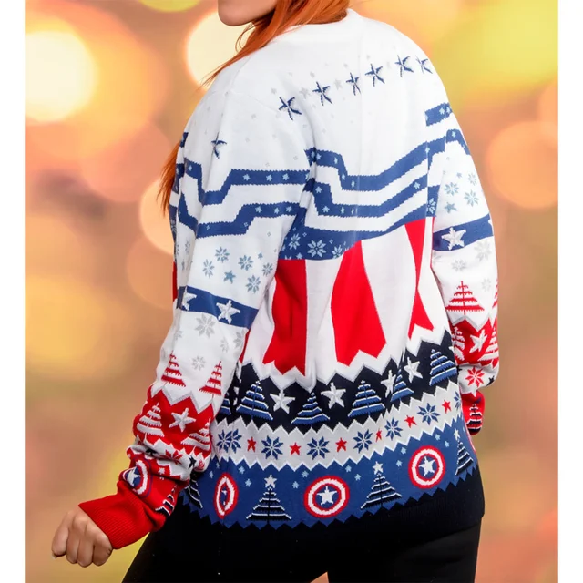 Sam Wilson Captain America Christmas Jumper