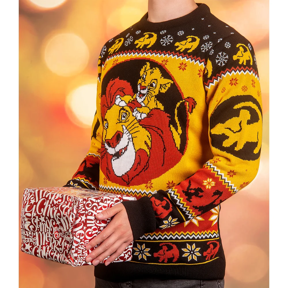 Lion King Christmas Jumper - S Image 1