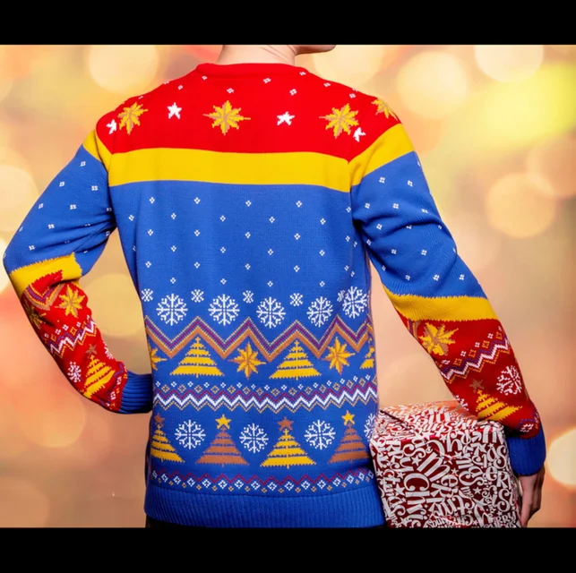 Captain Marvel Christmas Jumper